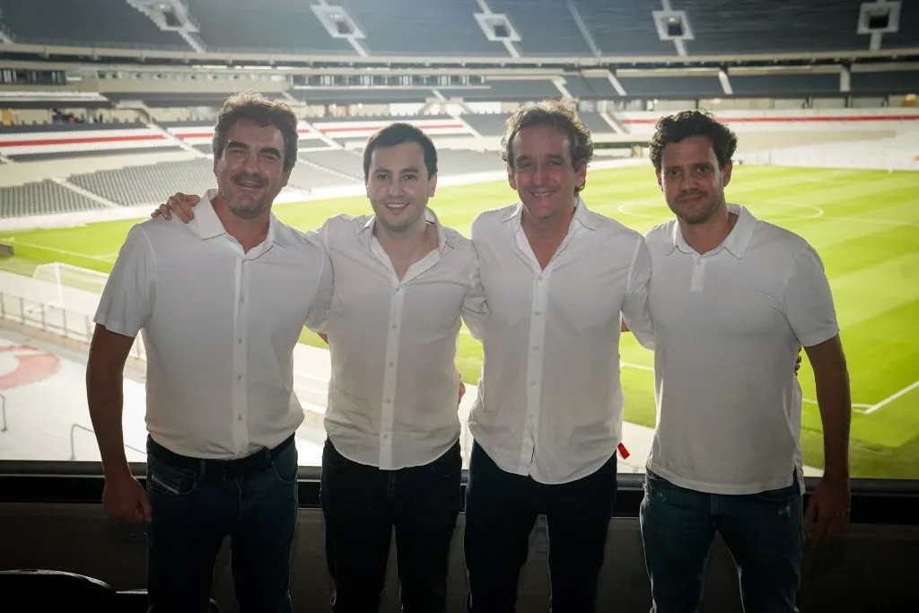 Andrés Ballotta, Stefano Di Carlo, Ignacio Villarroel y Mariano Taratuty. (Foto: Prensa River).