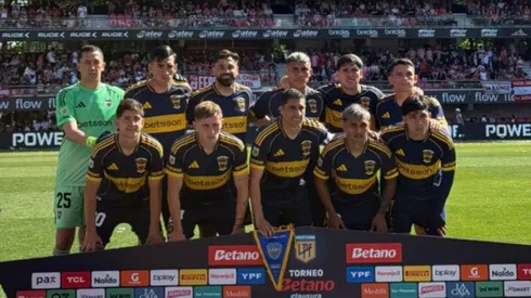 El equipo titular de Boca ante Estudiantes por el Torneo Clausura 2025.