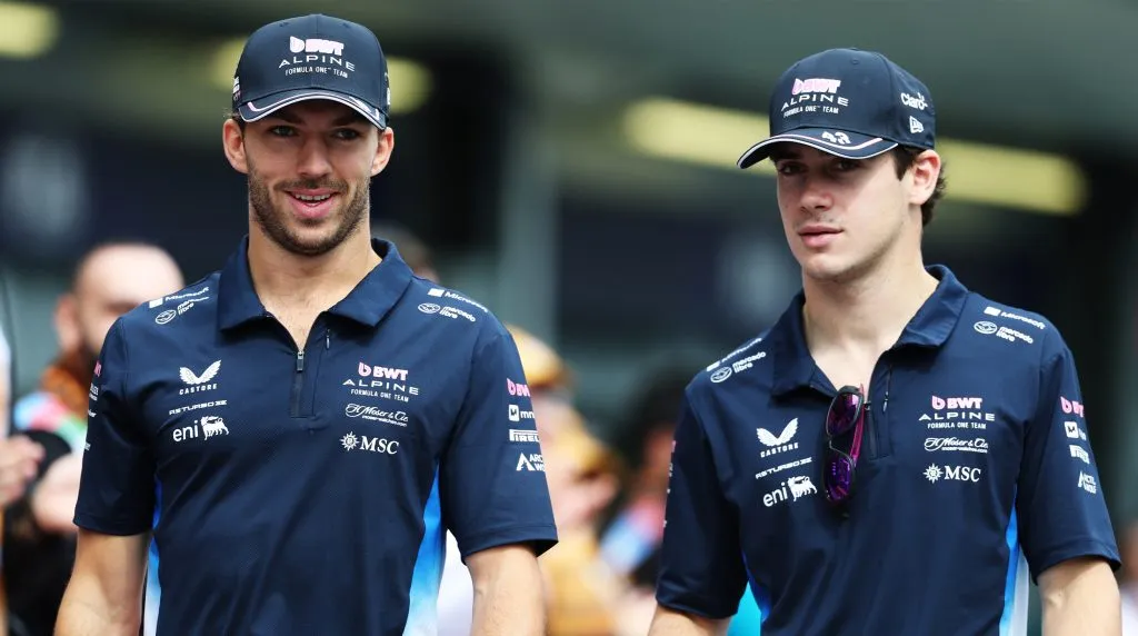 Colapinto y Gasly, frente a un difícil fin de semana para Alpine. (Getty)