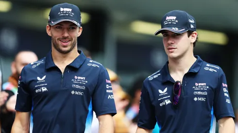 Colapinto y Gasly, la dupla de pilotos en Alpine.