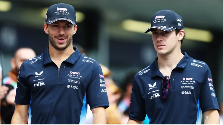 Colapinto y Gasly, la dupla de pilotos en Alpine.