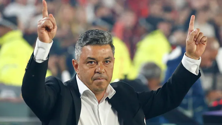 Marcelo Gallardo, entrenador de River.