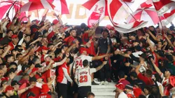 El Monumental fue sede de un clima hostil en la derrota ante Gimnasia.