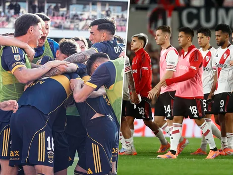 Así quedó la tabla anual tras la victoria de Boca y la derrota de River antes del Superclásico