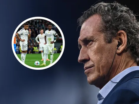 Valdano no esquivó la polémica que involucra a Mbappé y a Vinicius