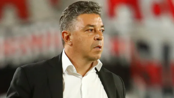Marcelo Gallardo, DT de River.