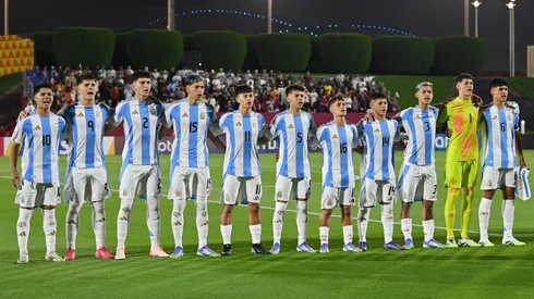 Los titulares de Argentina ante Bélgica.