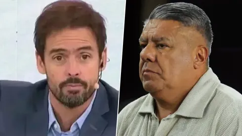 El cruce entre Chiqui Tapia y Mariano Closs.