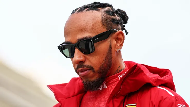 Lewis Hamilton, piloto de Ferrari.
