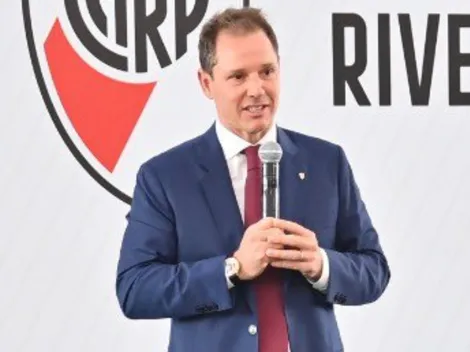 En su último día como presidente de River, Brito respaldó a Borja en plena crisis