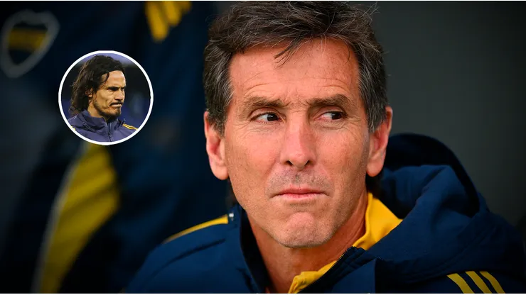 Edinson Cavani no llega al Superclásico y Claudio Úbeda empieza a definir la formación de Boca ante River