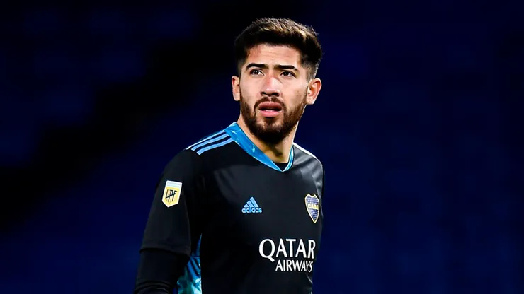 Agustín Lastra durante su paso por Boca.