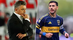 Marcelo Gallardo y Leandro Paredes.