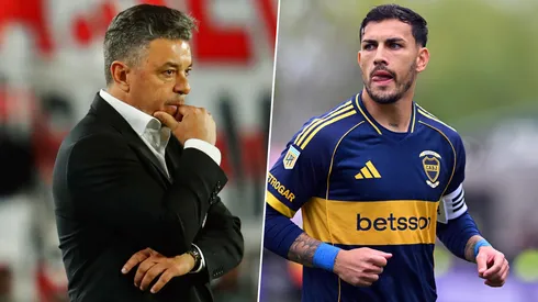 Marcelo Gallardo y Leandro Paredes.