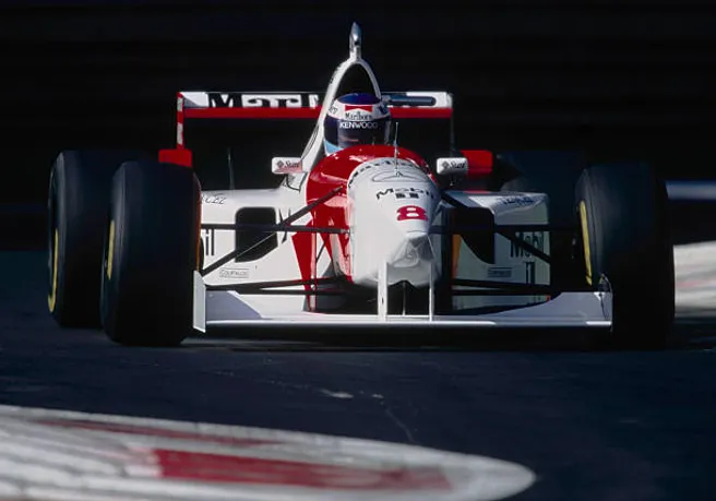 El McLaren MP4/10B del ’95 no era un buen auto, según Hakkinen.