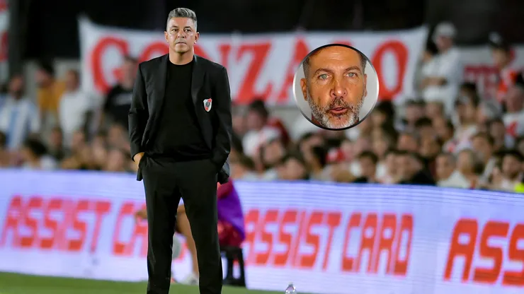 Marcelo Gallardo recibió la confianza de Stefano Di Carlo.