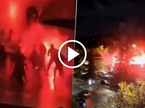 Conmoción en Madrid por choque de barrabravas en la estación Buenos Aires