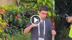 Faustino Oro se despidió de la Copa del Mundo.