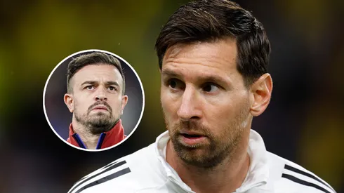 El capitán del Basilea fue objeto de una curiosa comparación con el astro argentino.