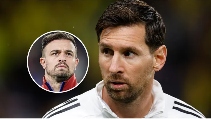 El capitán del Basilea fue objeto de una curiosa comparación con el astro argentino.