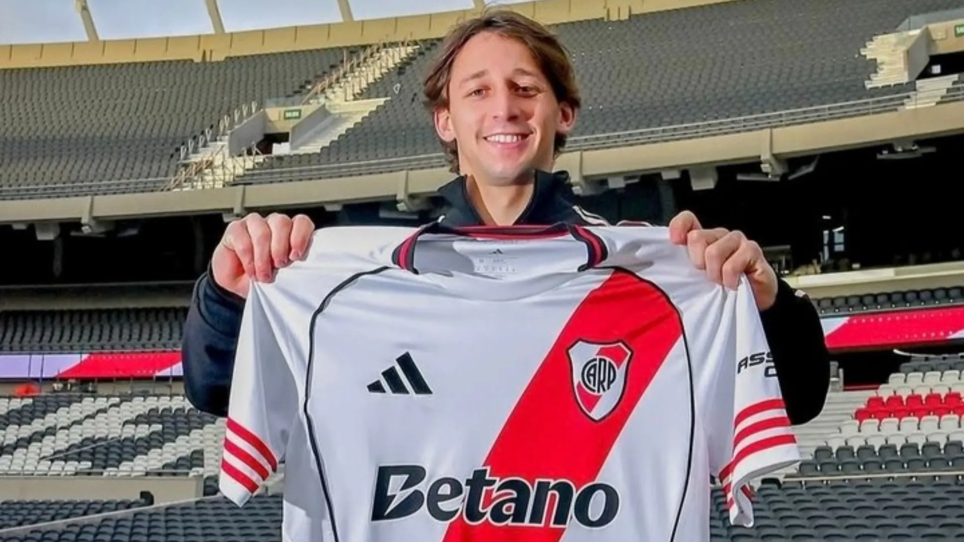 Matías Galarza Fonda, futbolista de River Plate.
