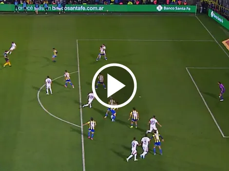 El polémico offside por el que anularon el gol de San Lorenzo ante Rosario Central