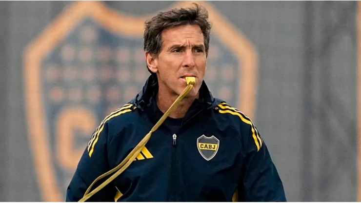Claudio Úbeda, entrenador de Boca.