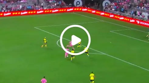 El gol de Lionel Messi ante Nashville.