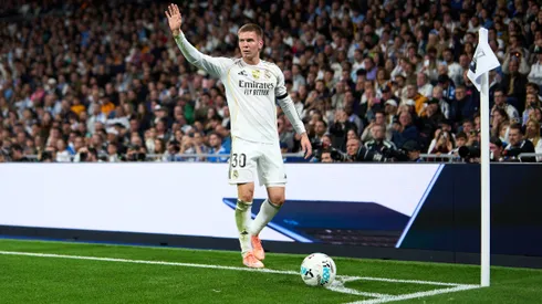 Franco Mastantuono no jugará el partido del Real Madrid contra el Rayo Vallecano por una pubalgia.