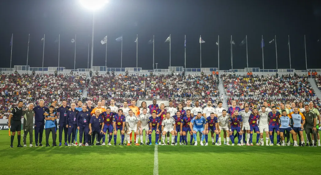 Barcelona vs. Real Madrid de Leyendas en El Salvador. Barcelona.com