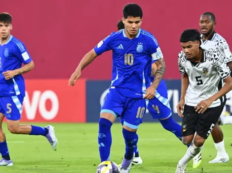 Argentina goleó a Fiyi y clasificó a 16avos de final del Mundial Sub 17 como primero de su grupo