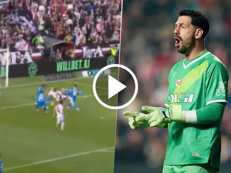 La atajada imposible de Batalla a Vinícius