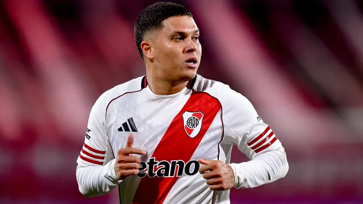 Juanfer Quintero, mediocampista de River..