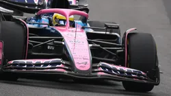 Franco Colapinto en acción en el GP de Brasil.