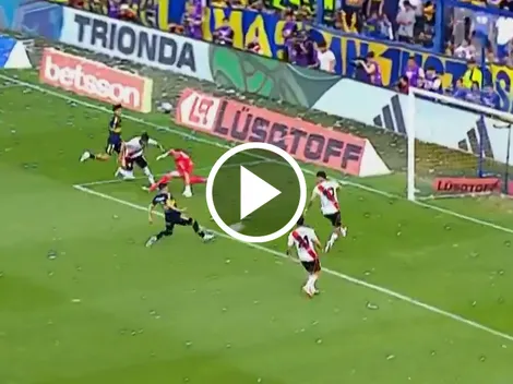 El gol de Merentiel para el 2 a 0 de Boca ante River en el Superclásico