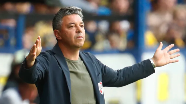 Marcelo Gallardo, entrenador de River.