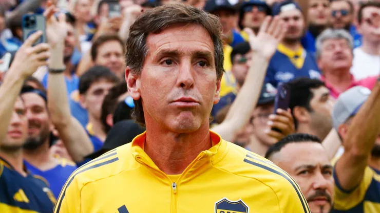 Claudio Úbeda, entrenador de Boca.