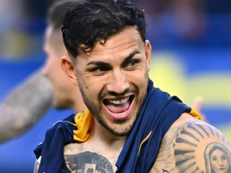 Paredes solo necesitó dos palabras para festejar la victoria de Boca en el Superclásico