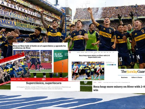 La gran repercusión internacional que tuvo el Superclásico