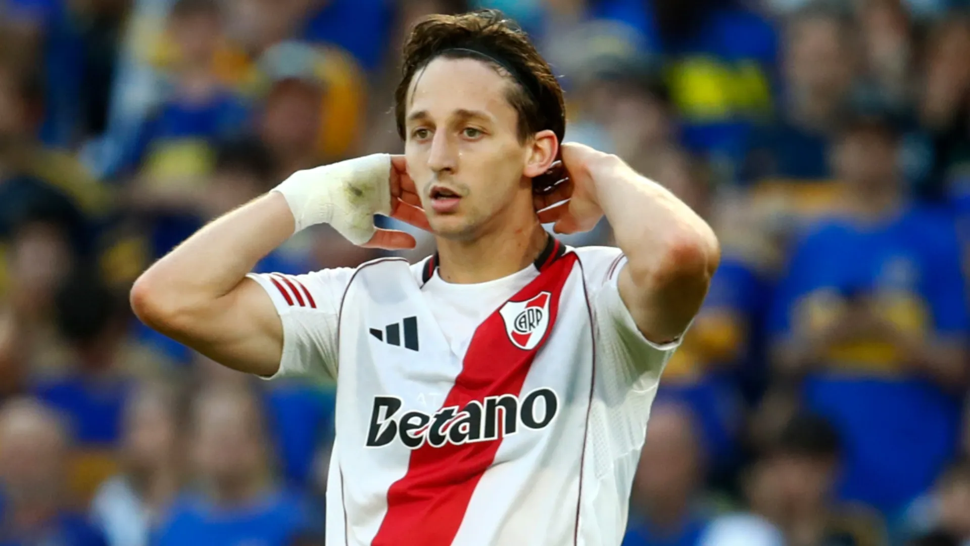 El mediocampista se ilusiona con revertir su imagen en River y disputar el Mundial con Paraguay (Getty).