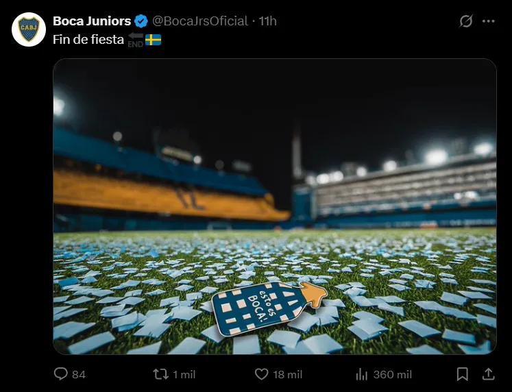 Boca chicaneó a River.