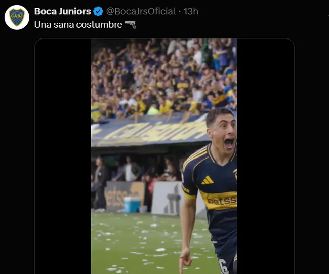 Boca chicaneó a River.