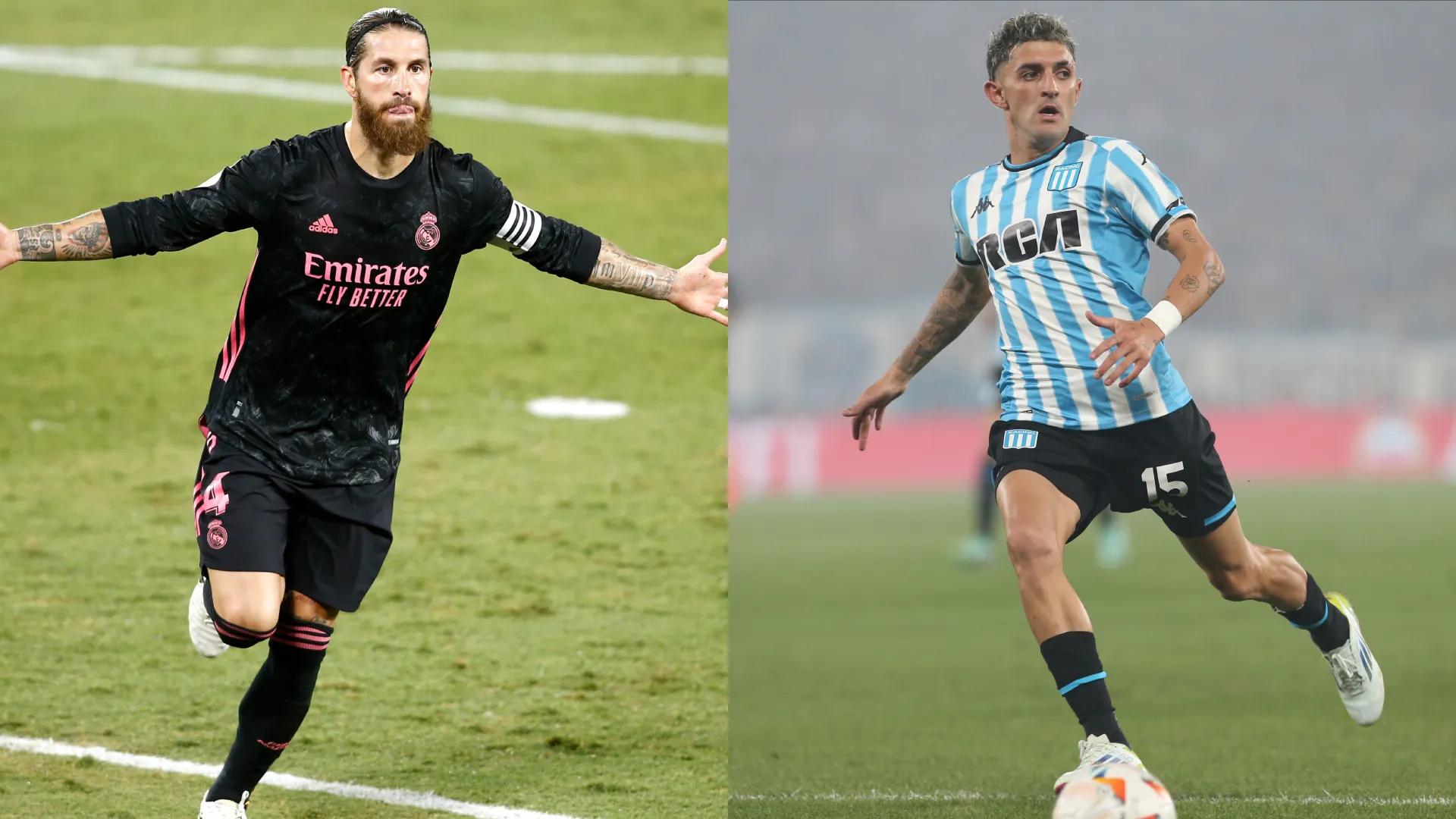 Sergio Ramos y Gastón Martirena, dos de los refuerzos que Chat GPT le recomendó a Boca.