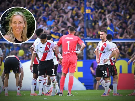 Geraldine La Rosa, esposa de Marcelo Gallardo, respaldó públicamente a un jugador de River: "Aplauden de pie"