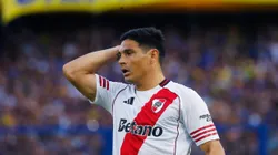 Maxi Salas, delantero de River.