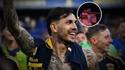 Leandro Paredes y un gesto para un hincha de River en un boliche.