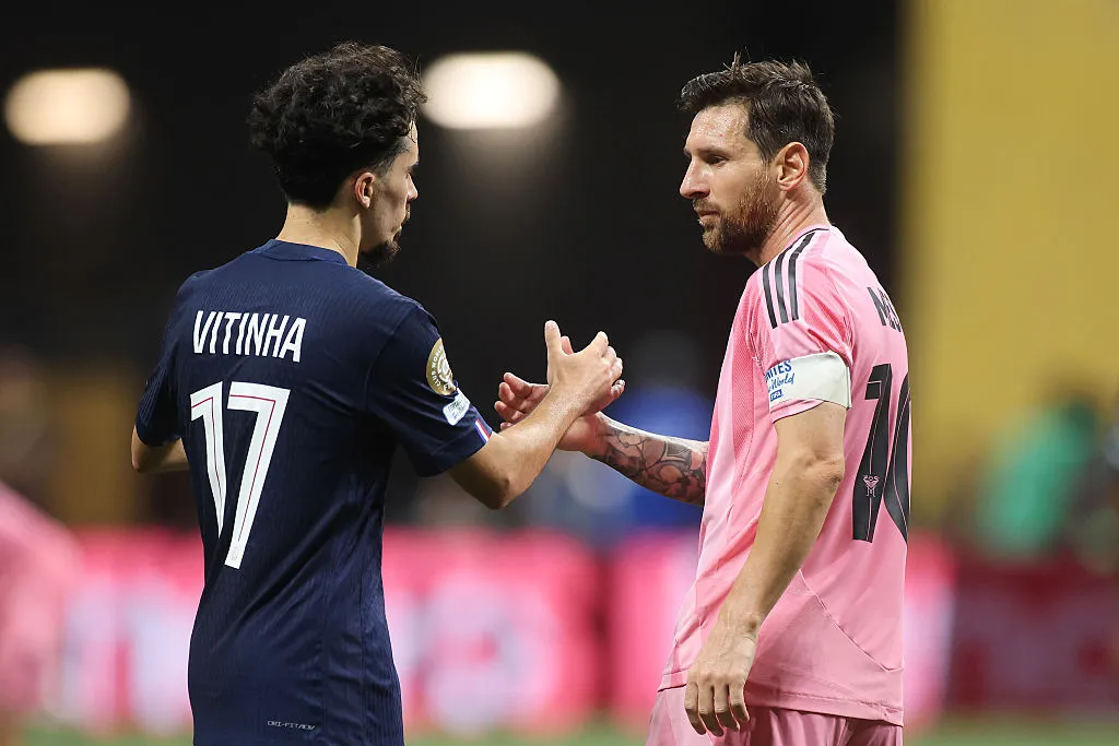 Messi enfrentó al PSG en el último Mundial de Clubes. (Getty).