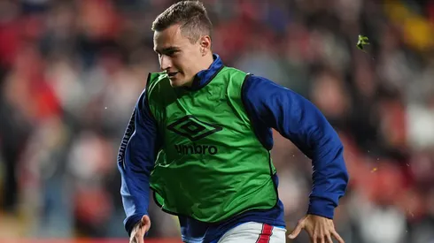 El delantero del Rayo Vallecano se sumó a último momento a la convocatoria de Luis De La Fuente.