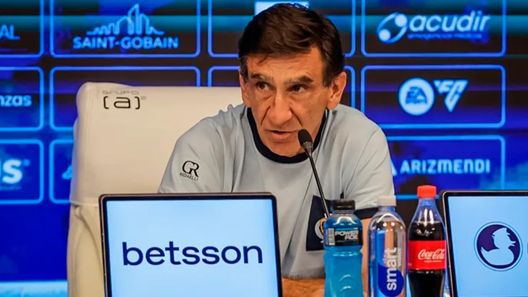 Gustavo Costas, el DT de Racing.