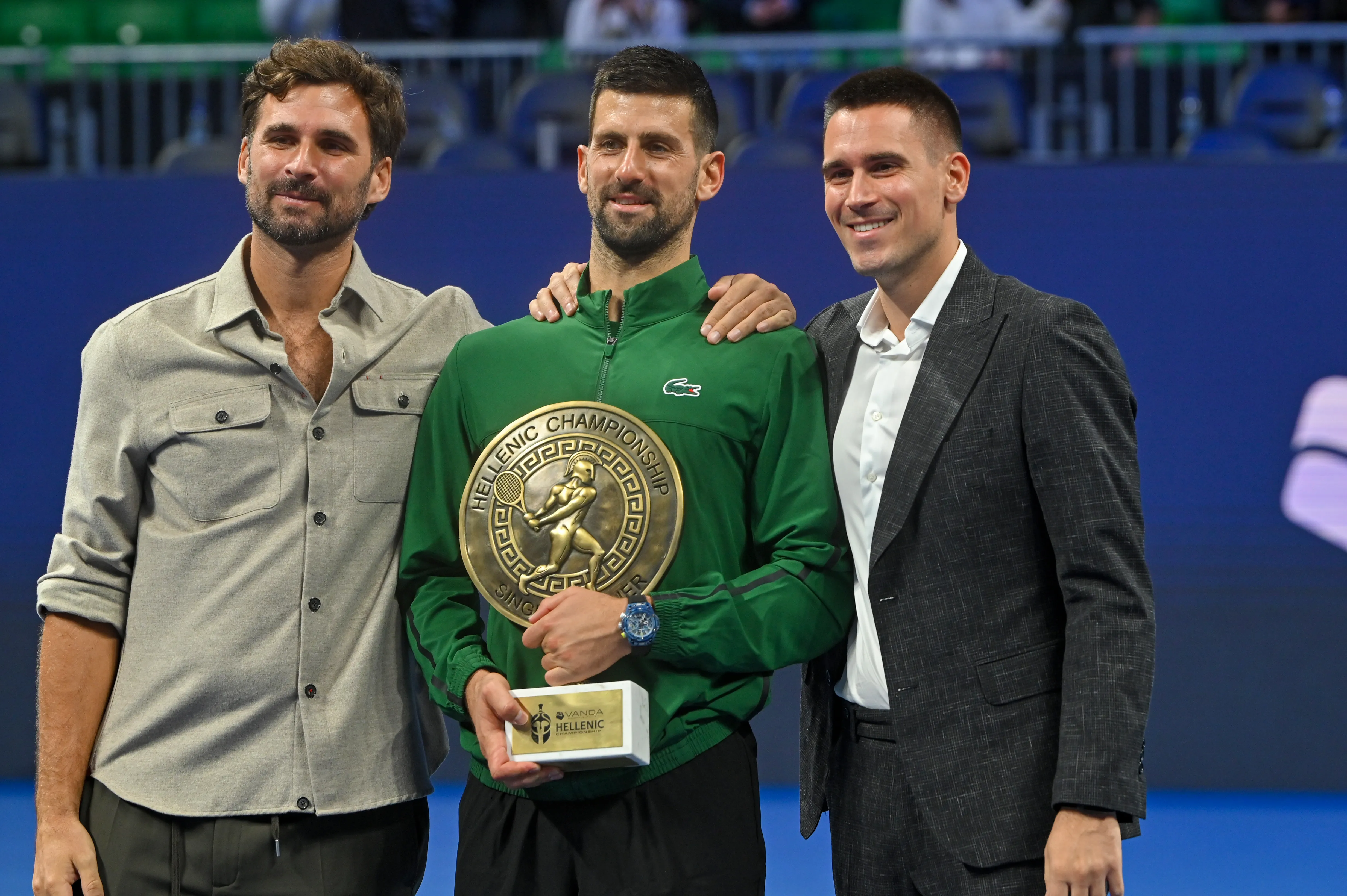 Djokovic cerró 2025 con un título conquistado en Grecia. (Getty).